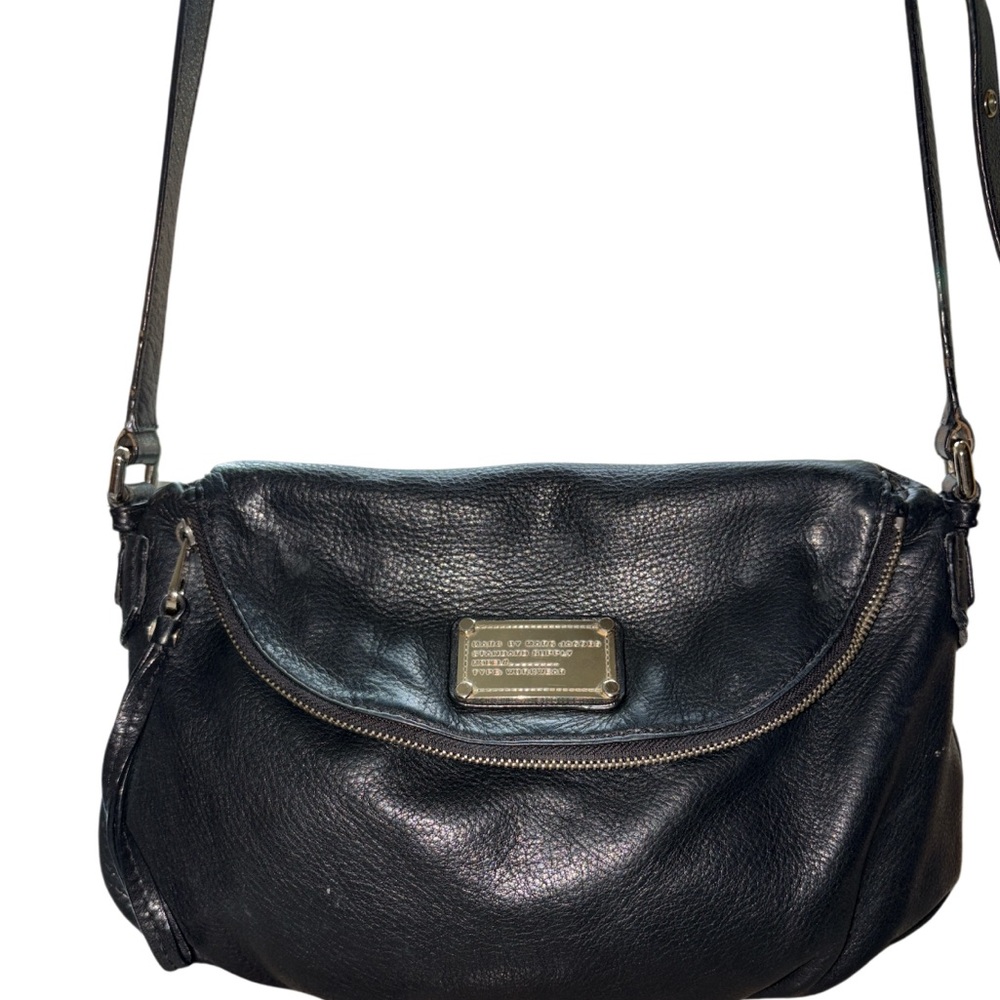 Marc Jacob’s Black Leather Crossbody Bag